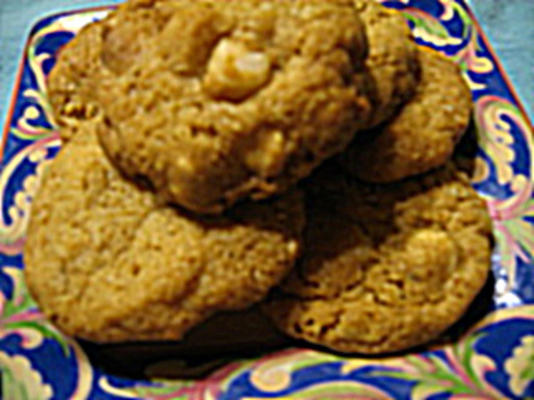 biscuits à la noix de macadamia orange