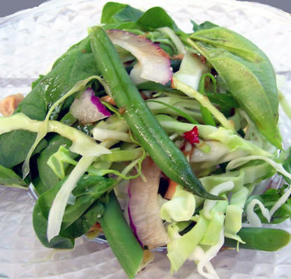 Salade de chou à l'arachide à la thaïlandaise