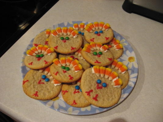 biscuits faciles de dinde de thanksgiving