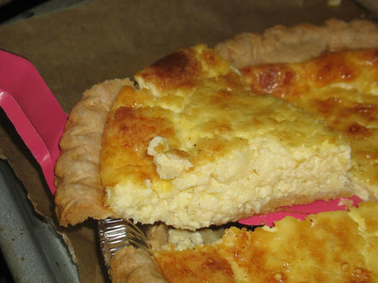 délicieuse quiche aux quatre fromages