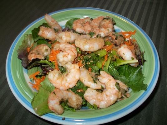 salade orientale de crevettes (padma lakshmi)