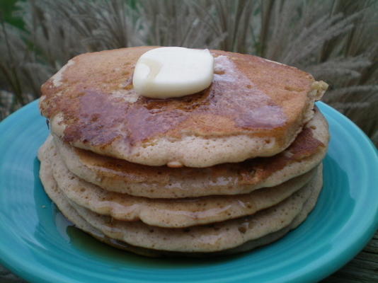 pancakes à biscuits (pépites de chocolat, snickerdoodle ou gruau)