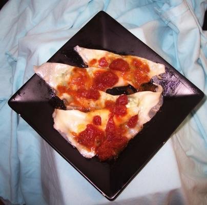 raviolis épinards-prosciutto