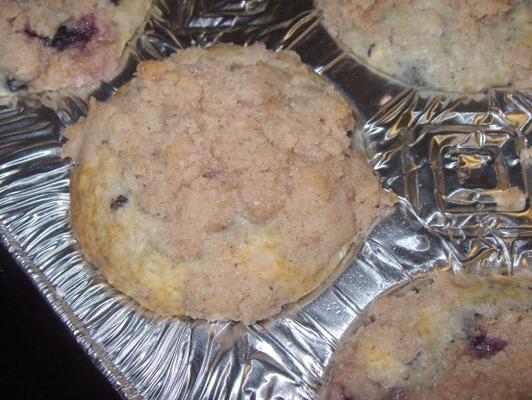 muffins à la boucle de myrtille