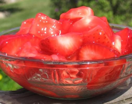 salade de fruits à la fraise