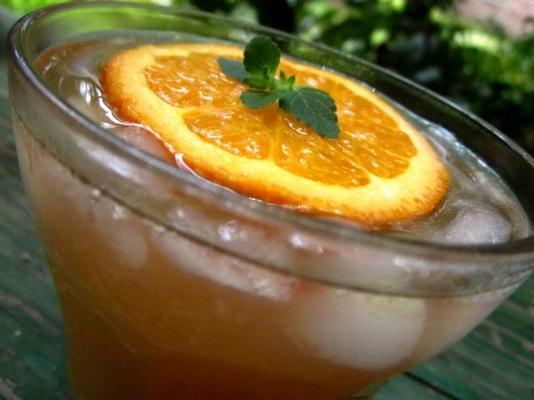 pétillant de thé orange et citron