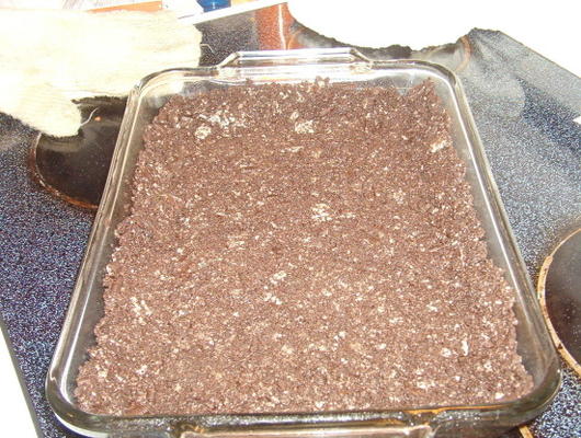 croûte de biscuits au chocolat