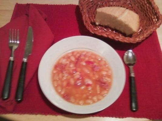 soupe aux fèves au jambon (autocuiseur)