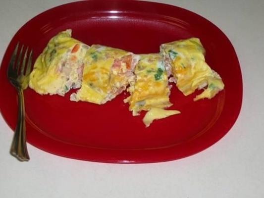 omelette ziploc bag (oeufs pressés)