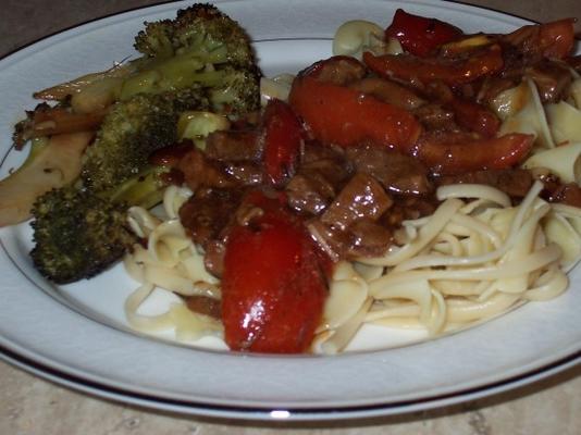 boeuf aux herbes et tomates