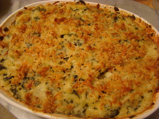 macaronis aux quatre épinards