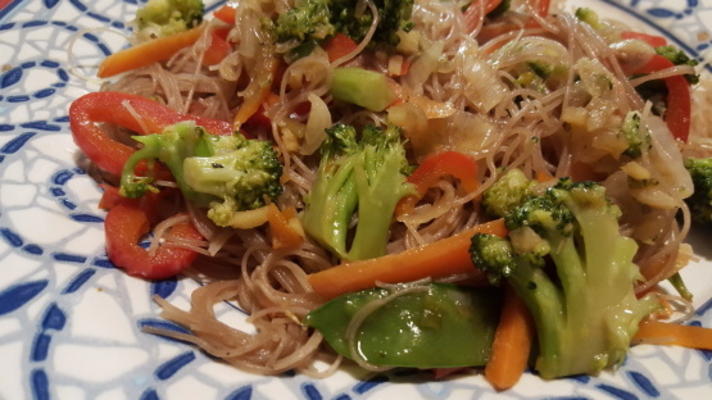 sauté de légumes à la thaïlandaise