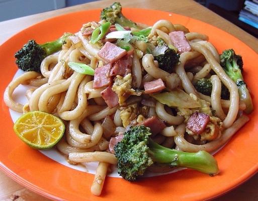 udon simple sauté