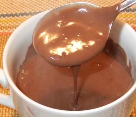 ciobar (chocolat chaud épais)
