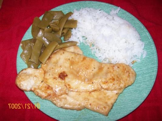 scaloppine de dinde au citron