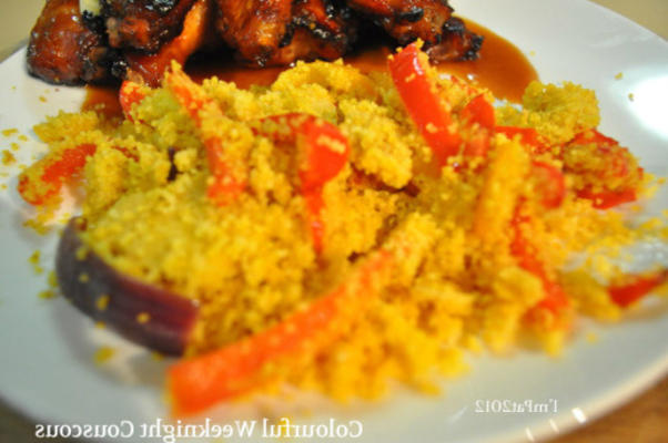 couscous coloré