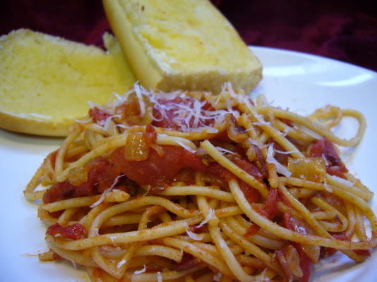 pâtes alla amatriciana