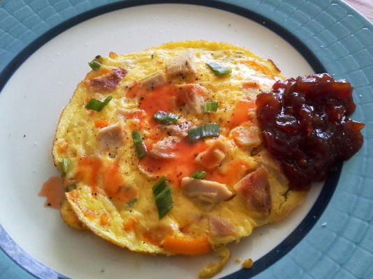 omelette occidentale cuite au four