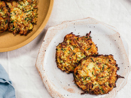 courgettes au four beignets de carottes