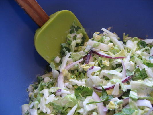 salade de chou coriandre-lime