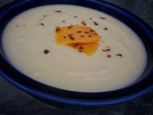 soupe au fromage de chou-fleur du Wisconsin