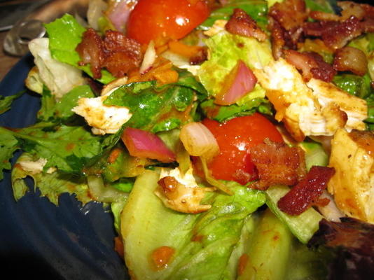 salade de poulet rôti d'été