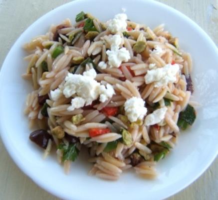 orzo summa domae (salade d'orzo grecque)