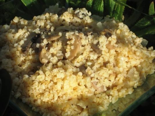 pilaf de bulgur simple