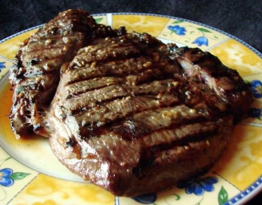 julie's london broil (steak de flanc mariné)