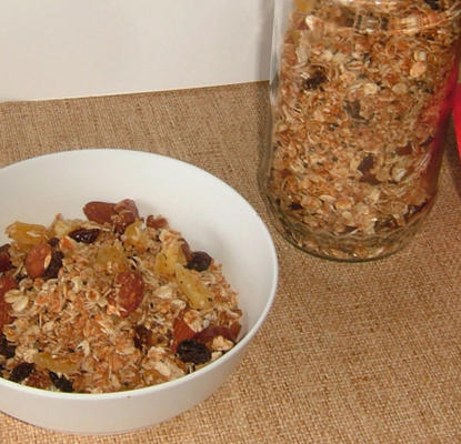 céréales muesli suisses grillées