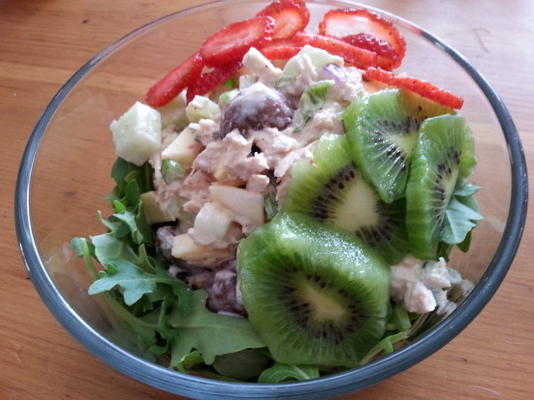 salade de poulet et mangue