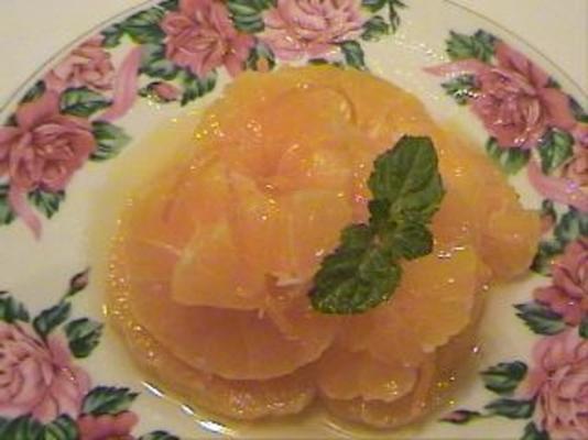 oranges caramélisées