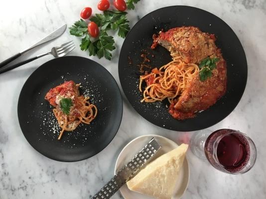 boulettes de viande farcies aux spaghettis