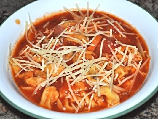 soupe minestrone avec tortellini (autocuiseur)