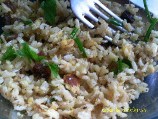 salade de riz marocain (sans gluten)