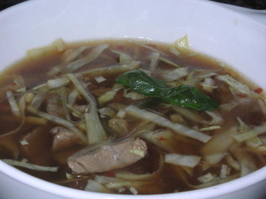soupe thaïlandaise au bœuf