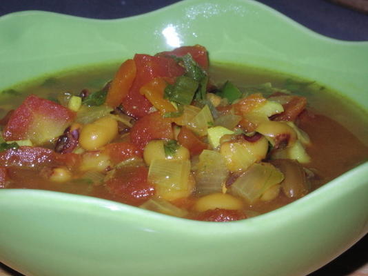 lubiya (soupe sépharade israélienne aux pois noirs)