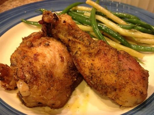 morceaux de poulet rôtis aux herbes (faible teneur en glucides)