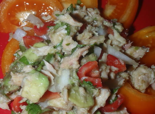 salade de thon à l'orégone