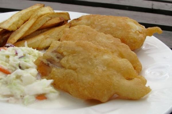 poisson et frites style pub