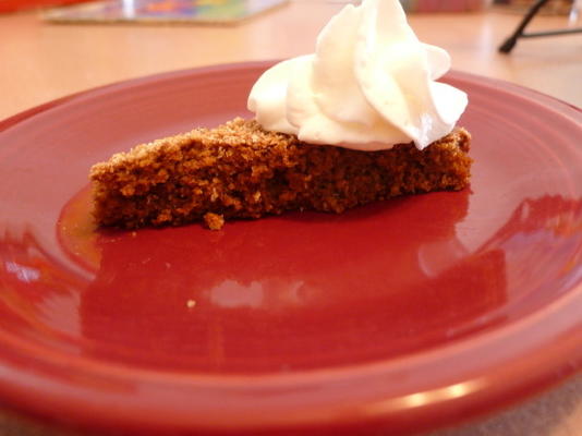 gâteau au pain d'épices (splenda)