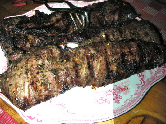 bifteck de jupe argentine - matambre