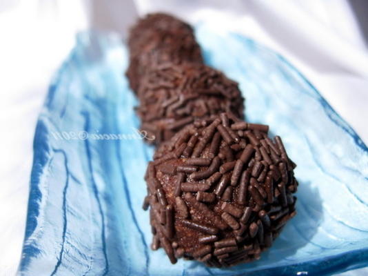 boules de chocolat au rhum (sans cuisinier)