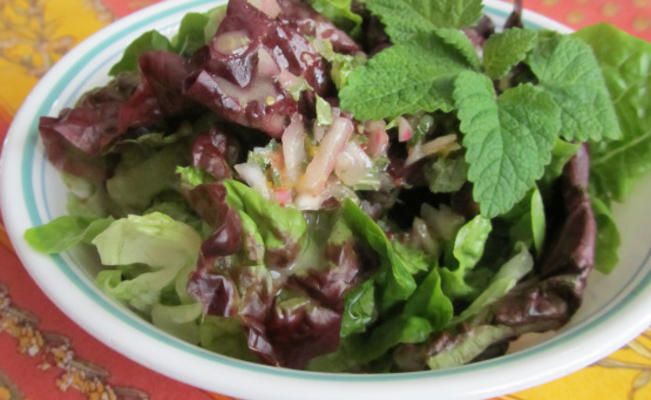 vinaigrette mélisse