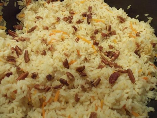 riz pilaf aux pacanes