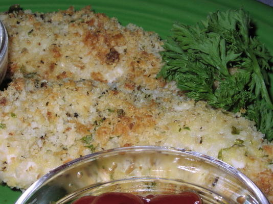 doigts de poulet en croûte de parmesan