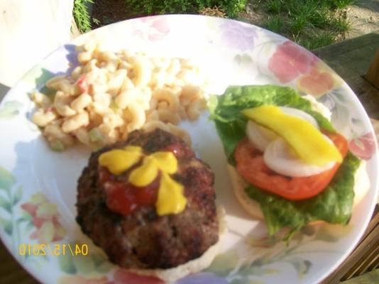 burger à l'envers