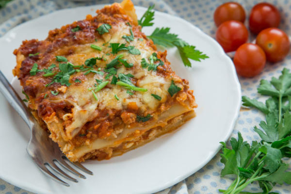 mince lasagne au chili