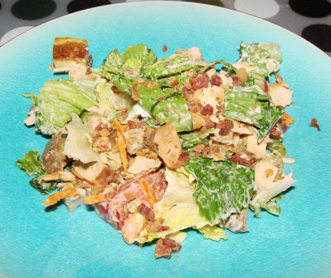 salade de poulet blt avec ranch