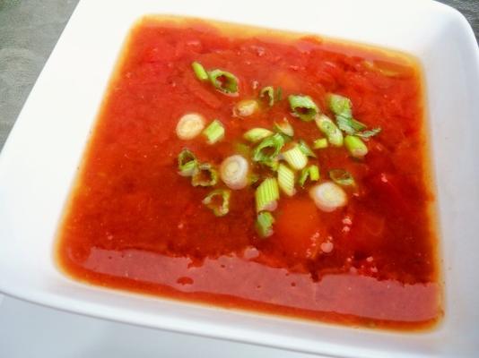 soupe tomate-gingembre